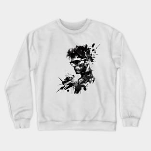 Make a Statement for the Planet with our Abstract Black and White Climate Activist Design 2 Crewneck Sweatshirt